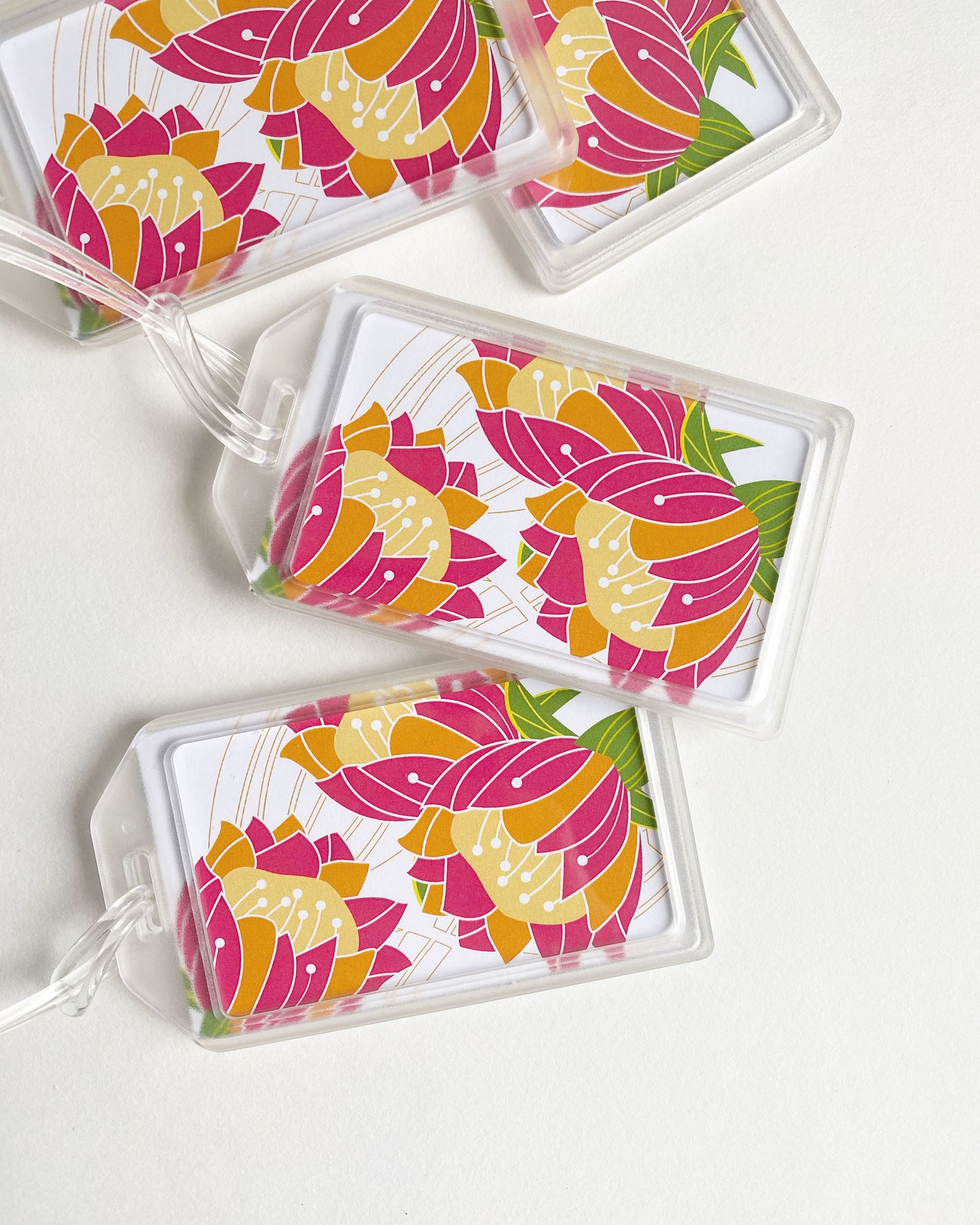 Protea Luggage Tag