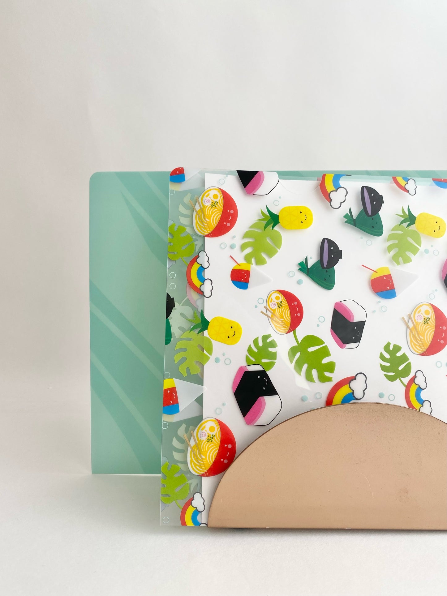 Fun Food Plastic Folder