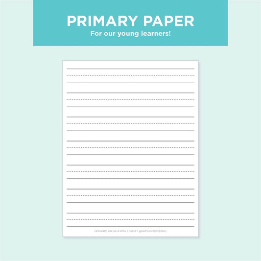 Primary Paper Free Printable