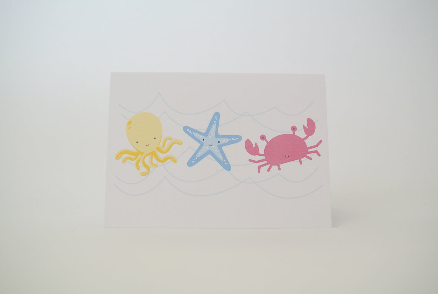 Baby Ocean Animals Notecard