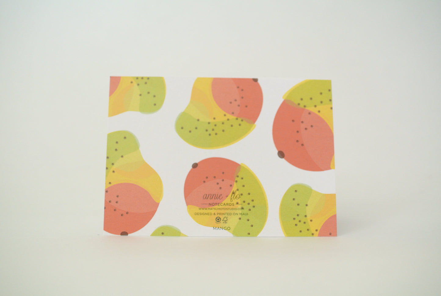 Aloha Mango Notecard