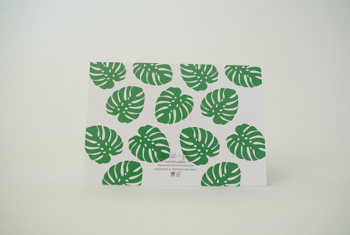 Aloha Monstera Notecard