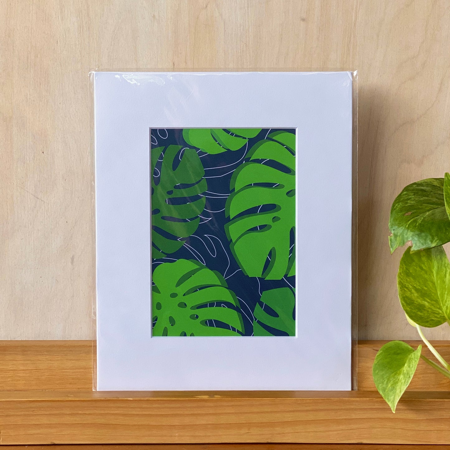 Monstera Print