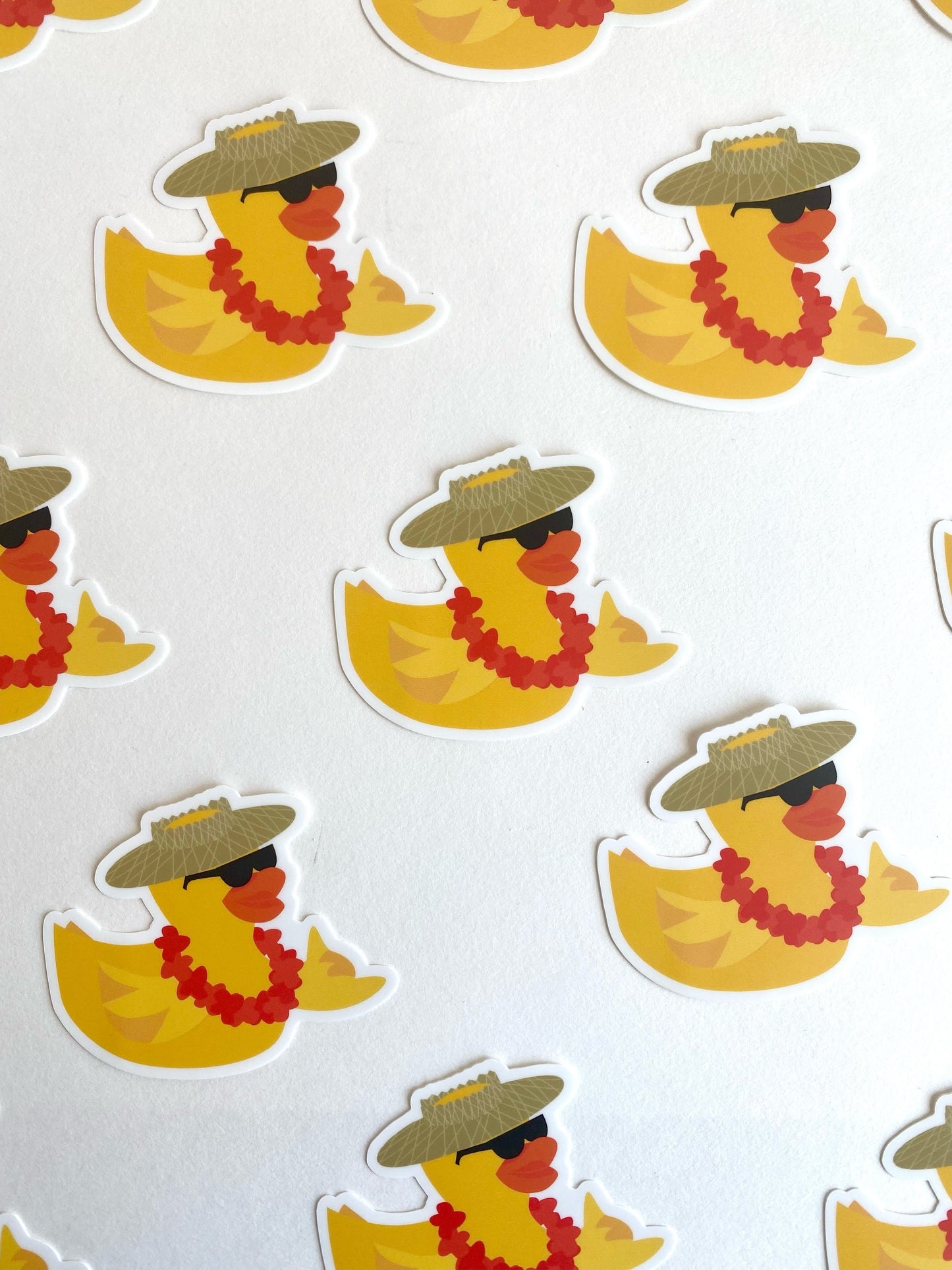 Shaka Duck Sticker