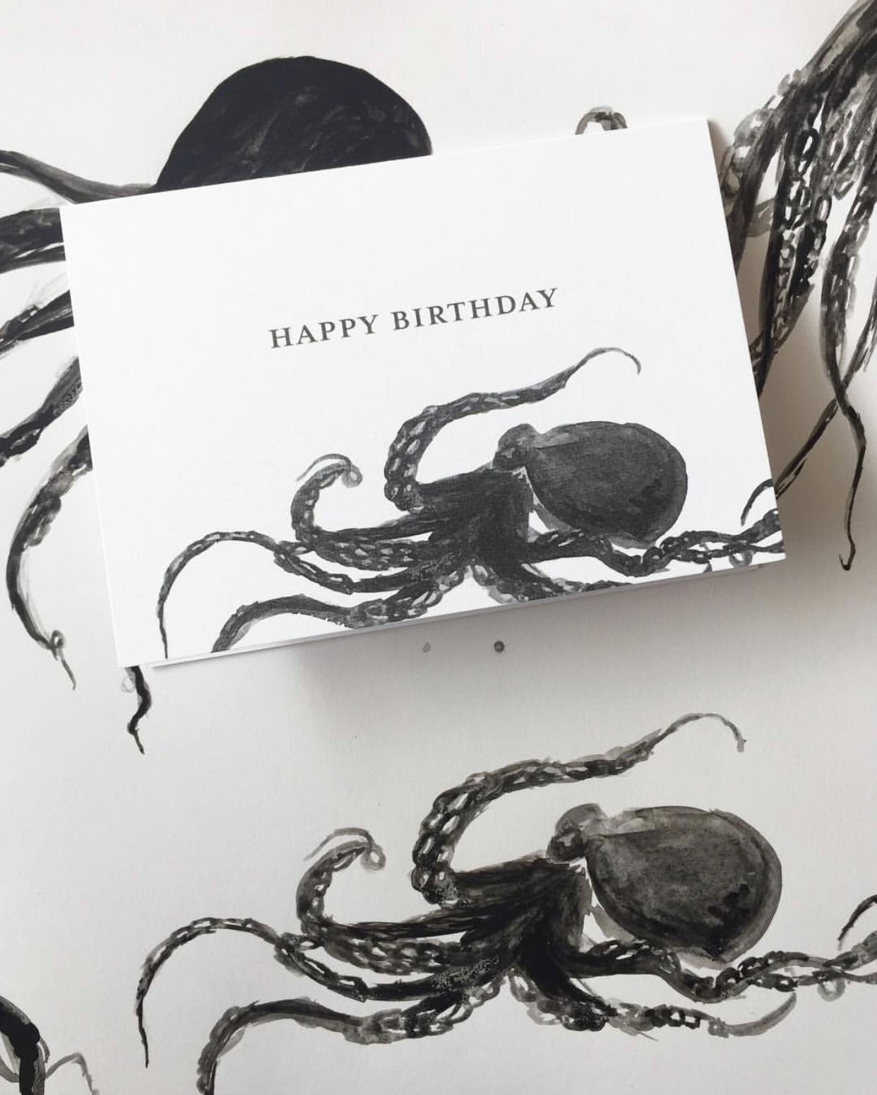 Tako Happy Birthday Notecard