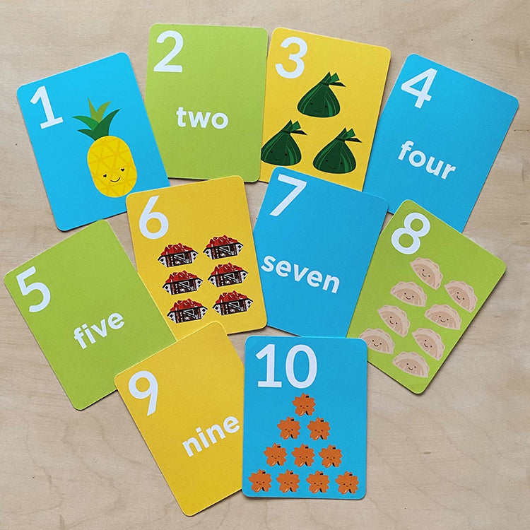 Tasty 1-10 Counting Cards