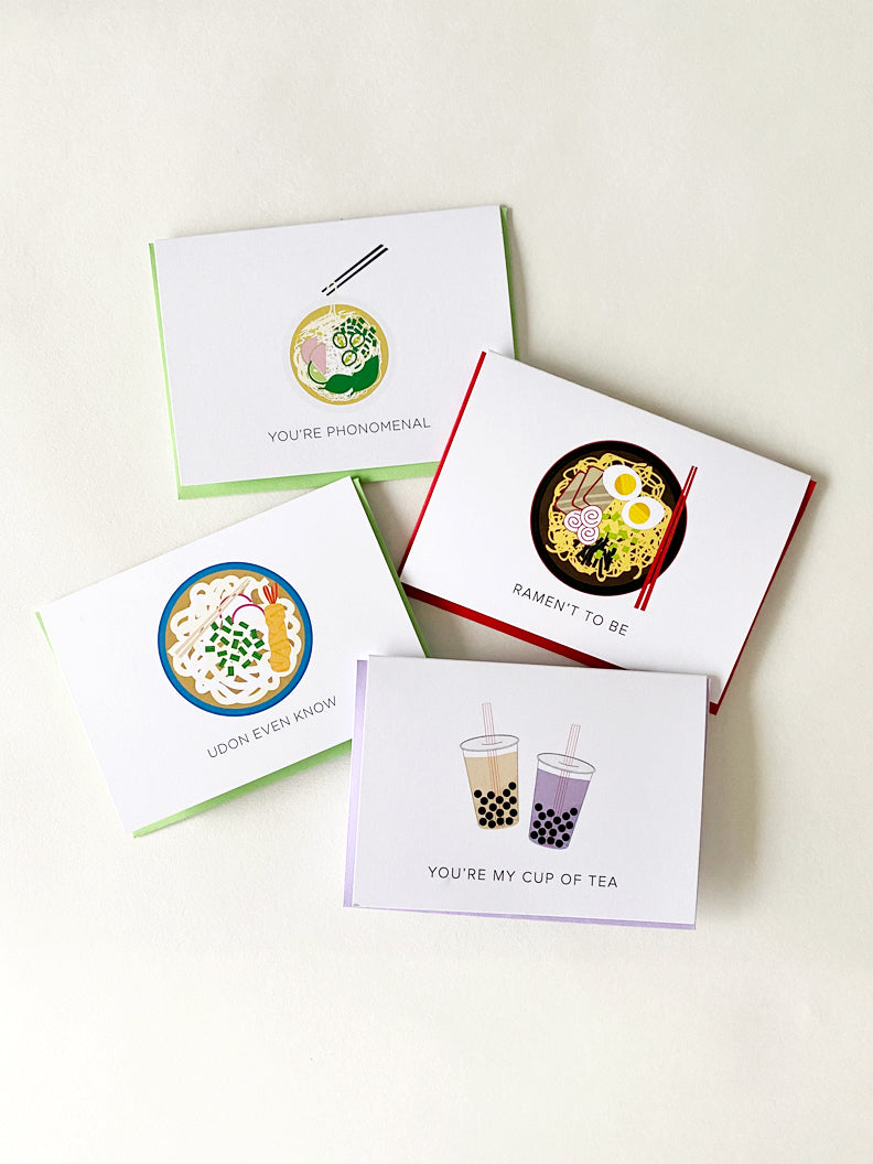 Tasty Greetings Card Set