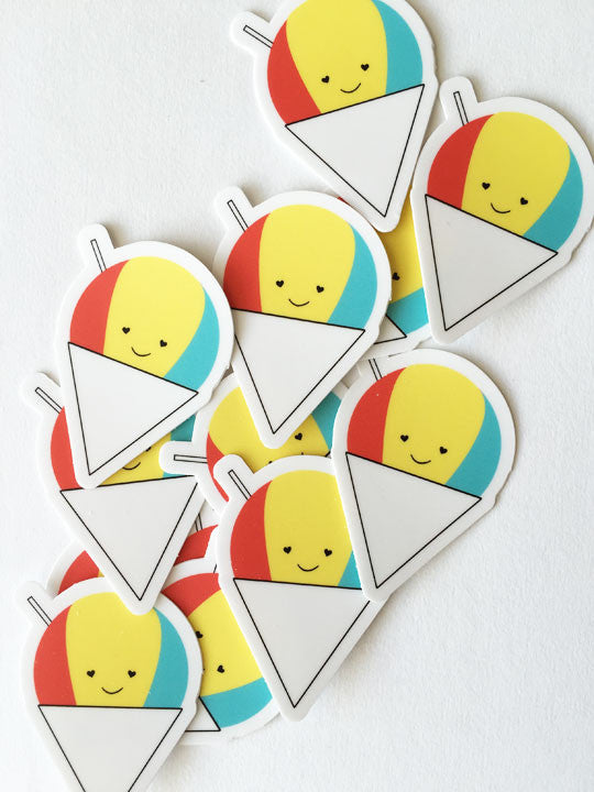 Shave Ice Sticker Small