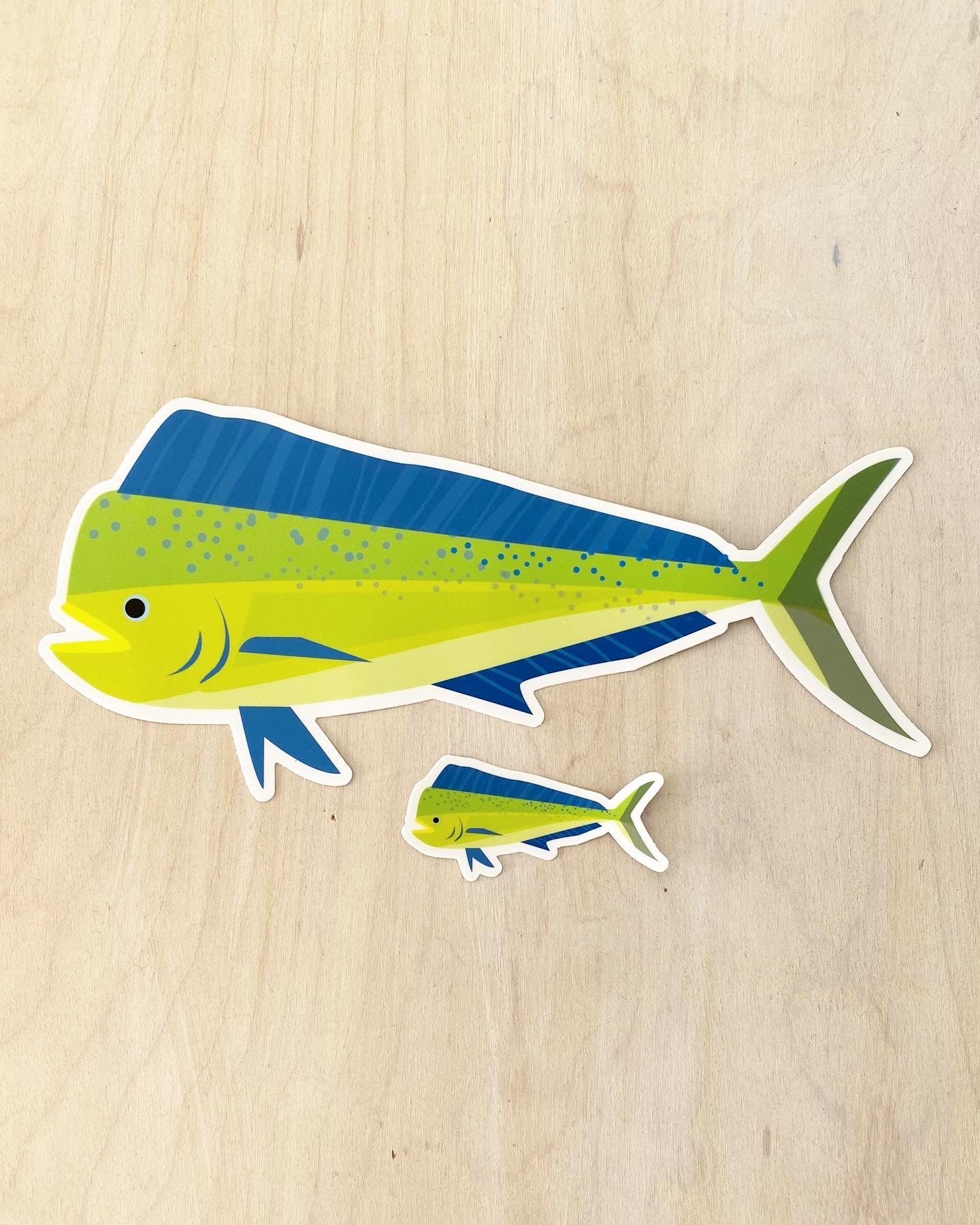 Mahi Mahi Sticker Small