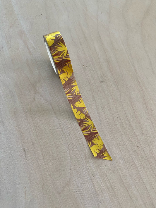 Tropical Gold Shade Washi Tape