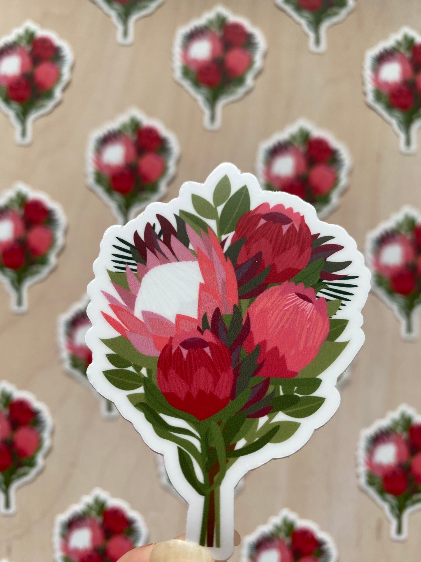 Tropical Bouquet Sticker