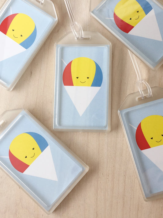 Happy Shave Ice Luggage Tag
