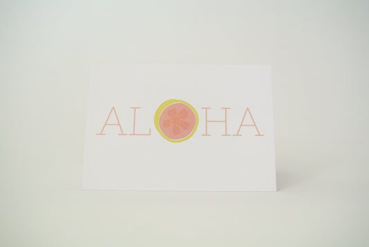 Aloha Guava Notecard