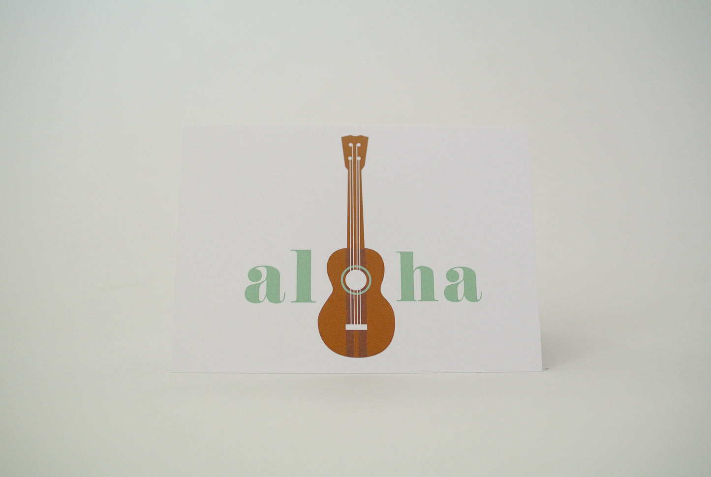 Aloha Ukulele Notecard