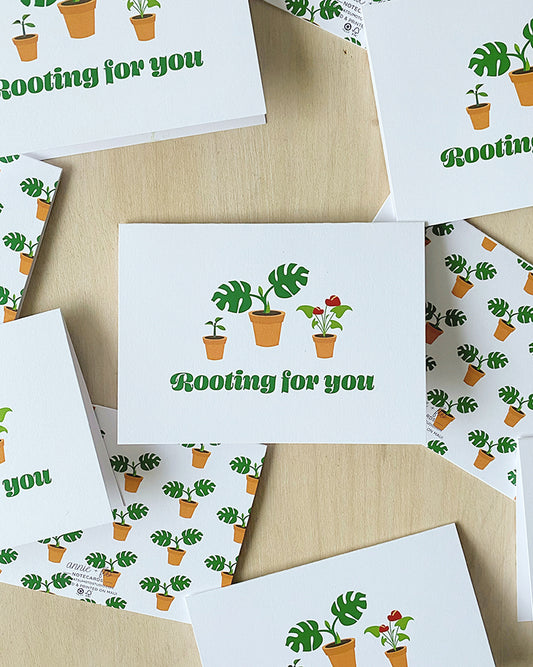 Rooting for You Notecard
