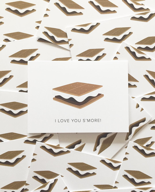Love You S'more Notecard