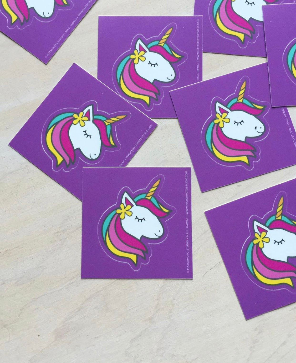 Unicorn Sticker – MATSUMOTO STUDIO